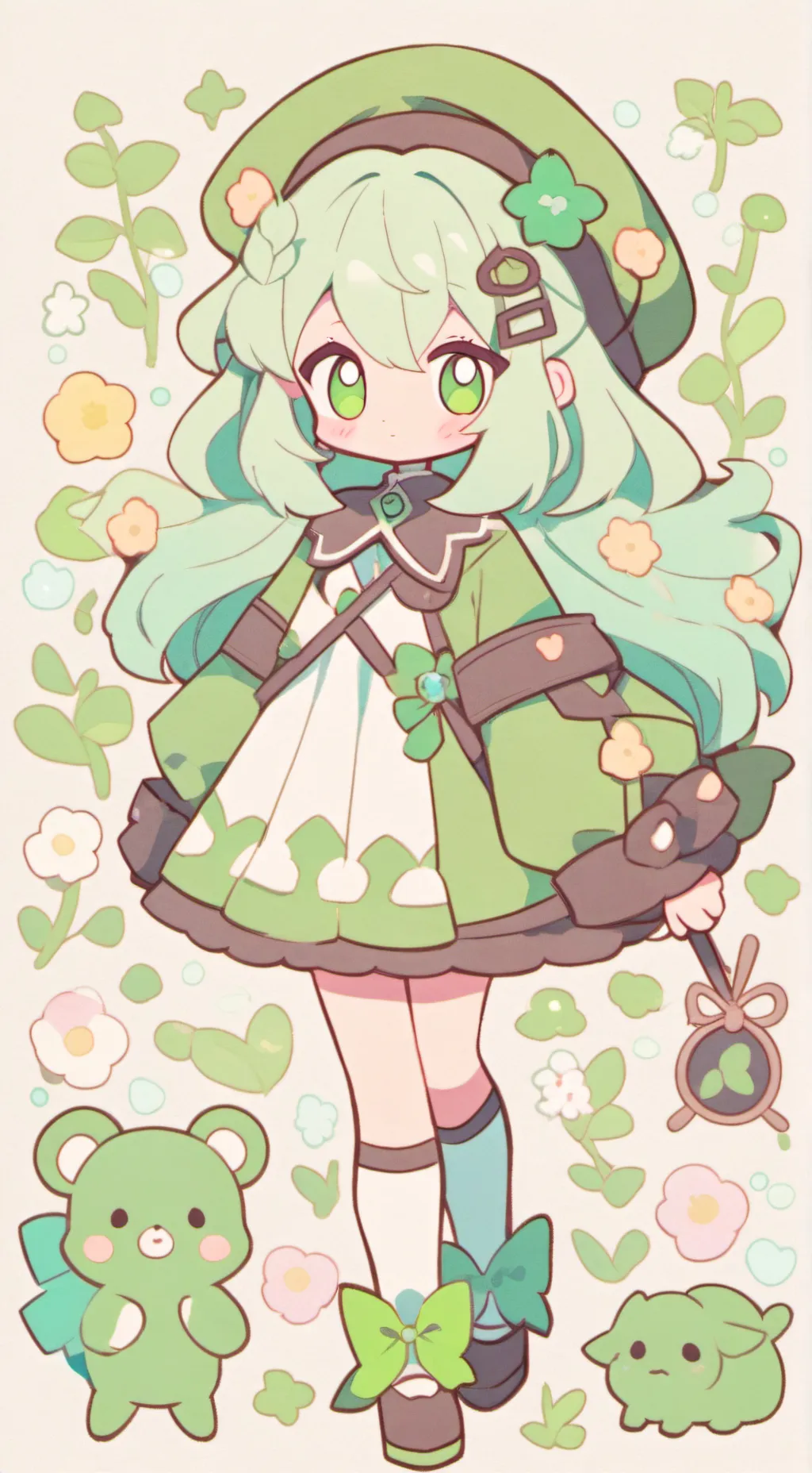 ai character: Tsuyu background