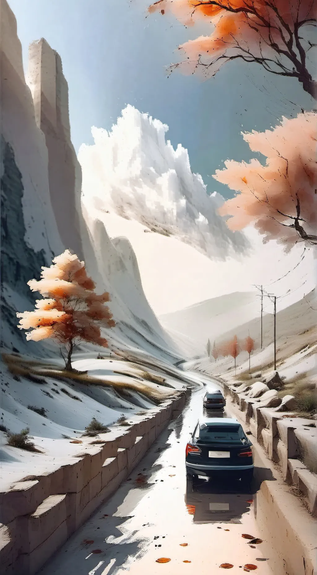 ai character: highway  background