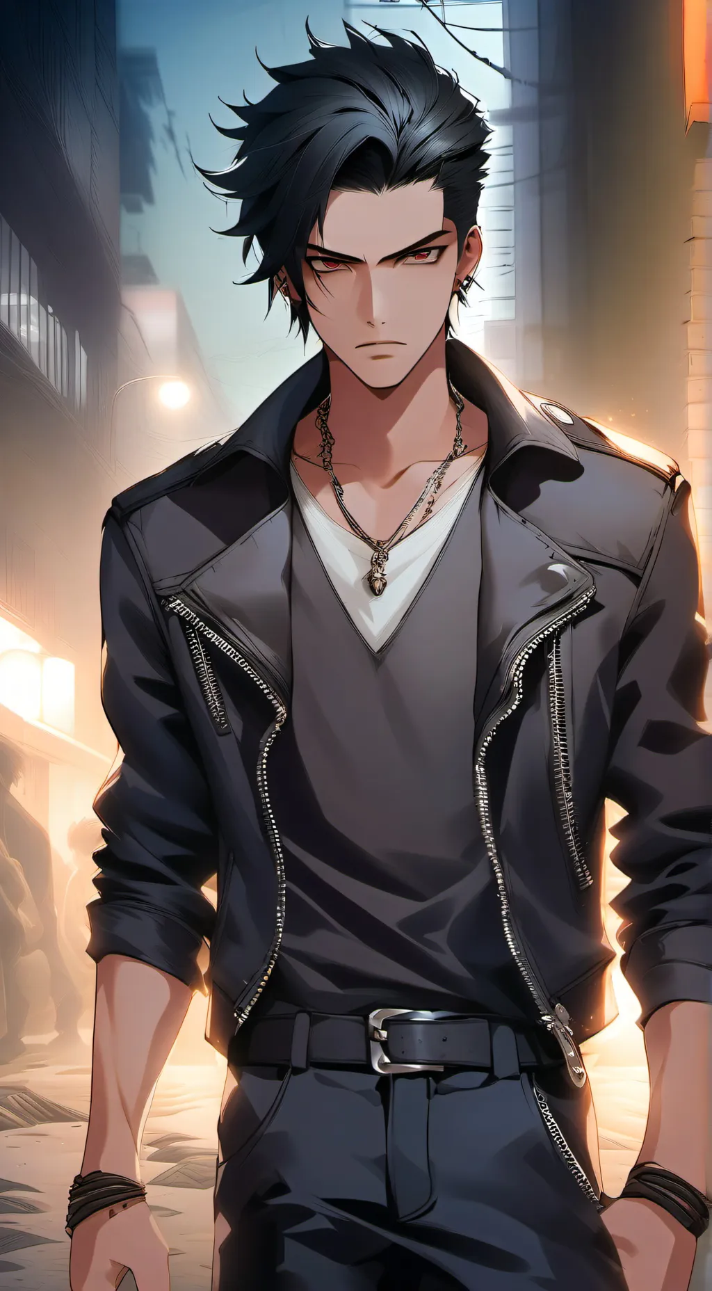 ai character: Kyron Prince  background