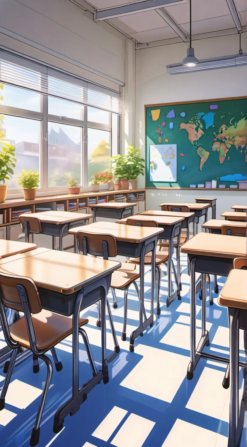 ai character: you are new kid background