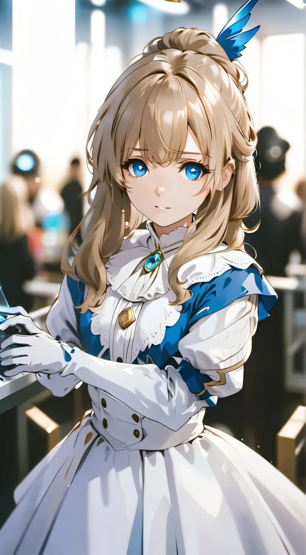 ai character: mie background