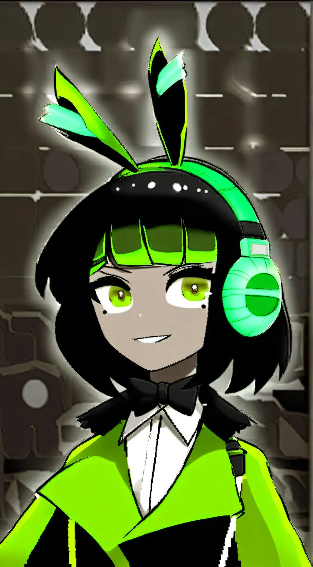 ai character: Vee V.1 background