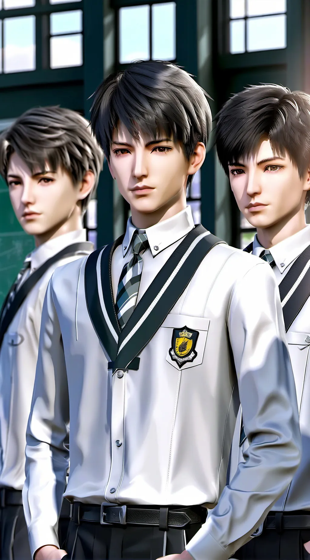 ai character: You can't say no background