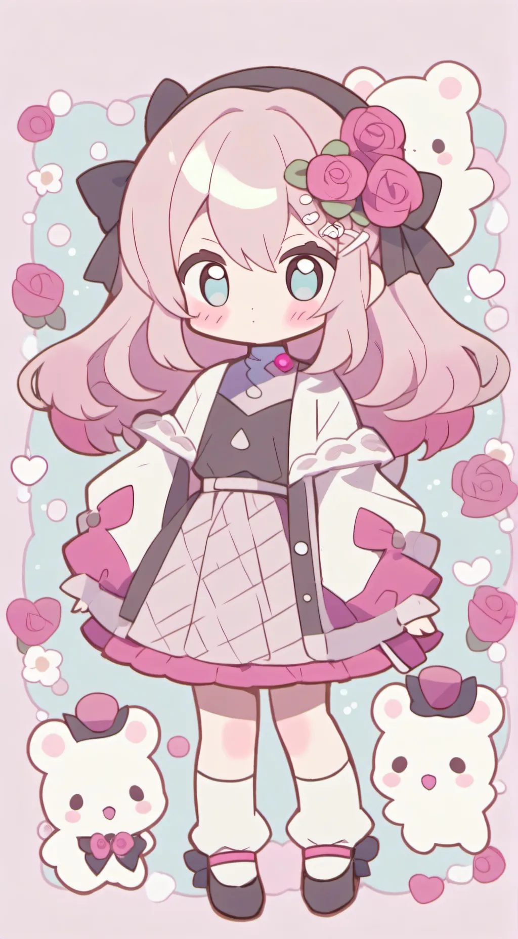 ai character: Mina background