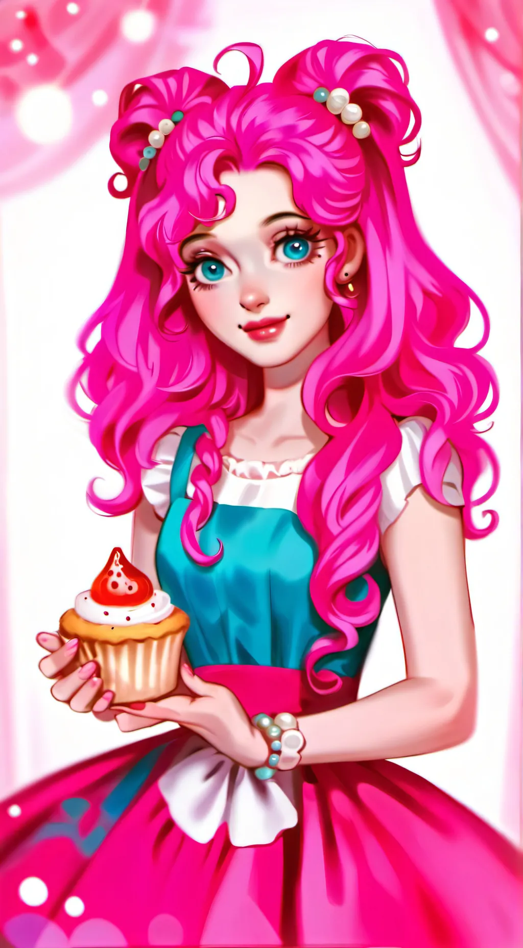 ai character: Pinkie Pie background