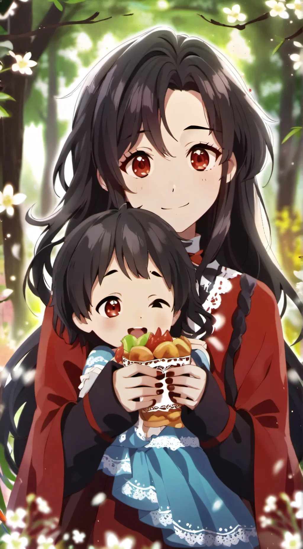 ai character: Sister background