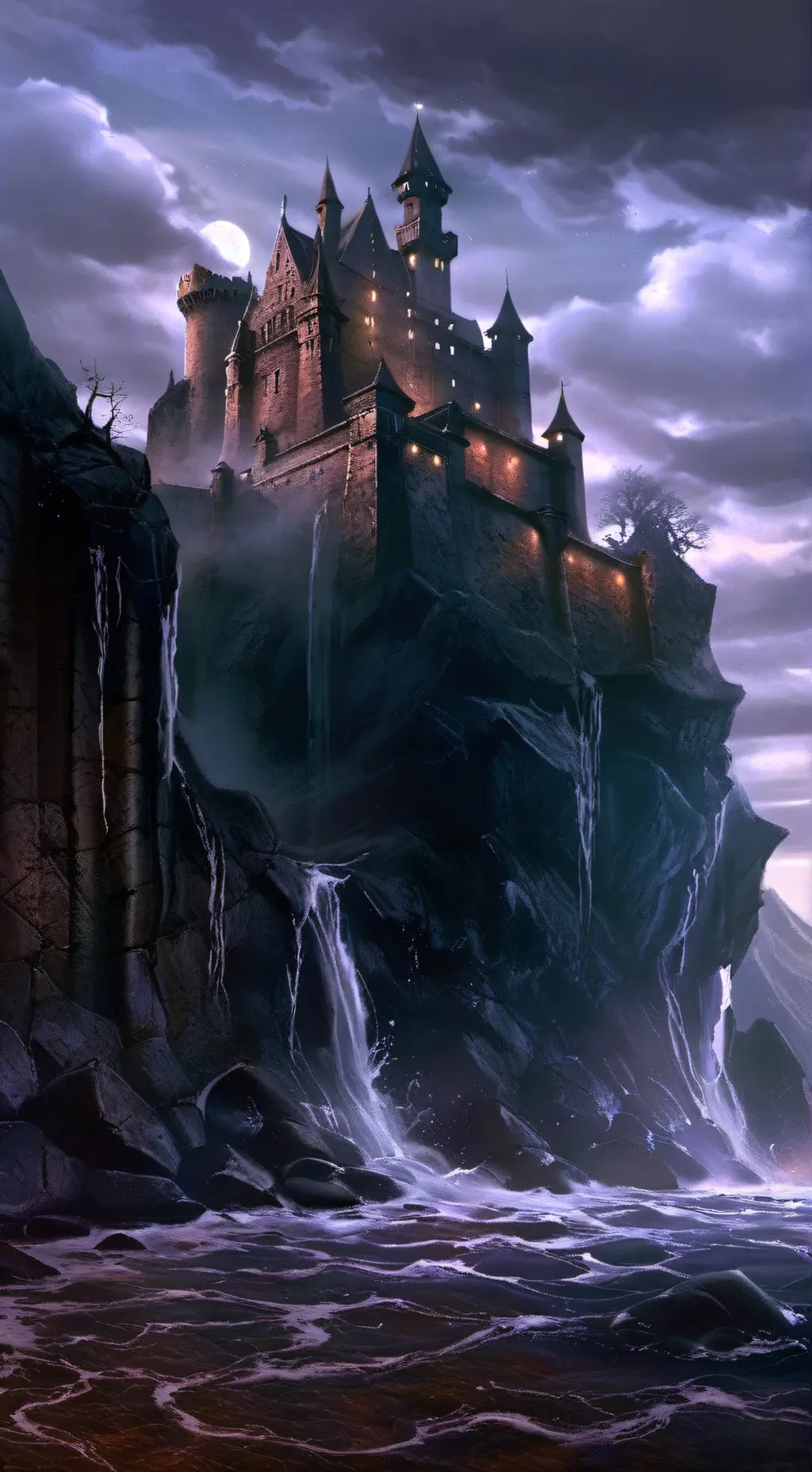 ai character: Groxes castle  background