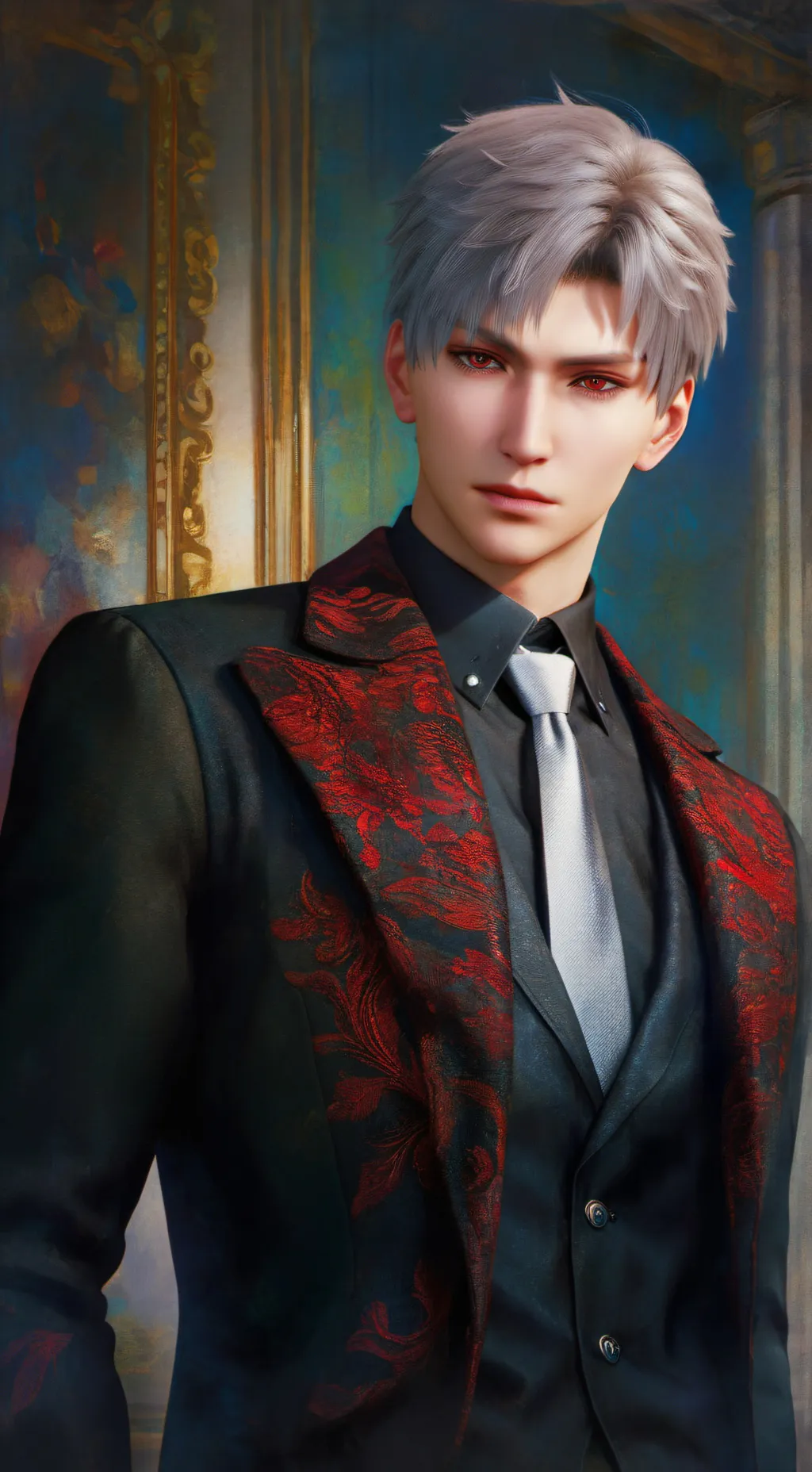 ai character: Sylus (Exhibition) background