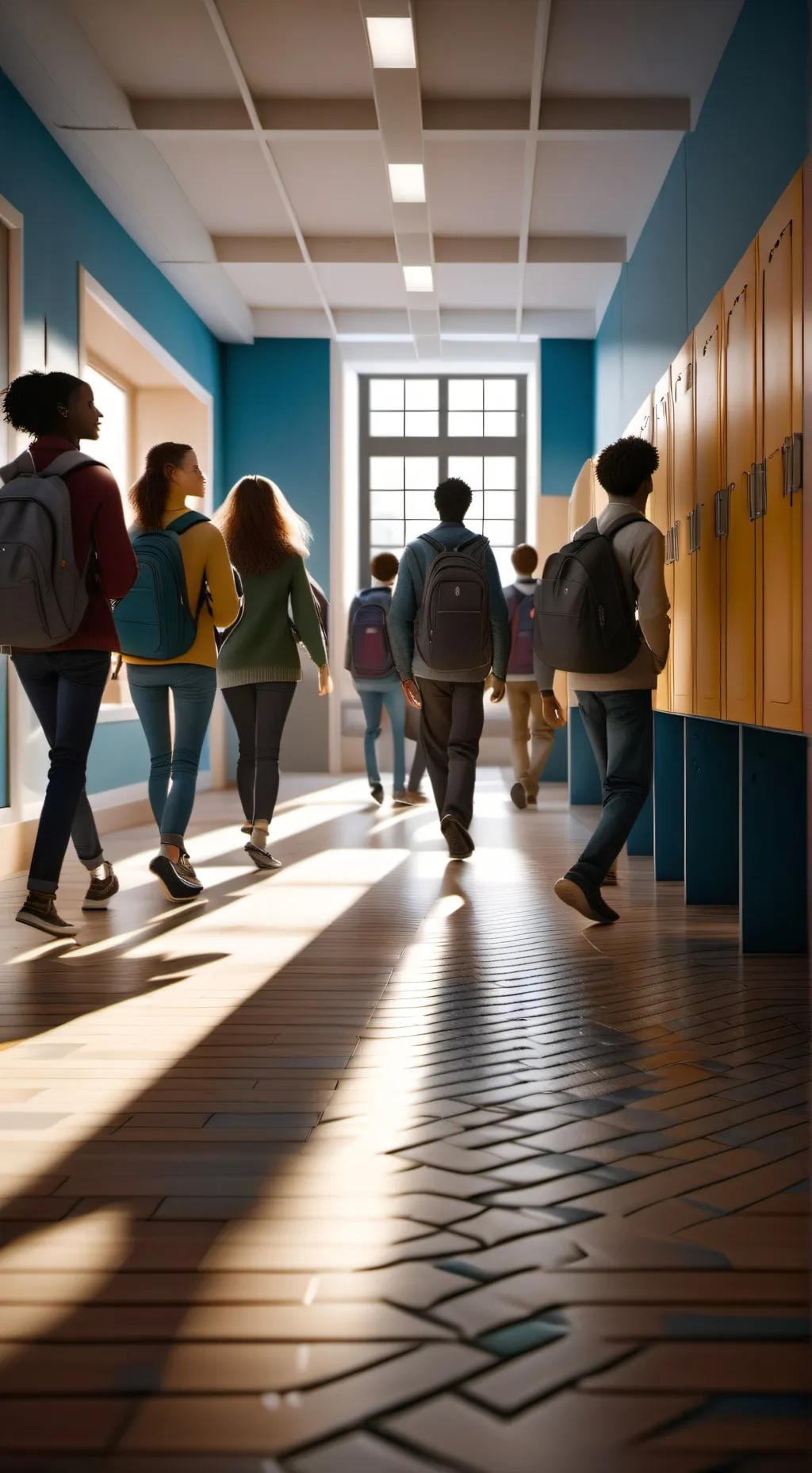 ai character: school background