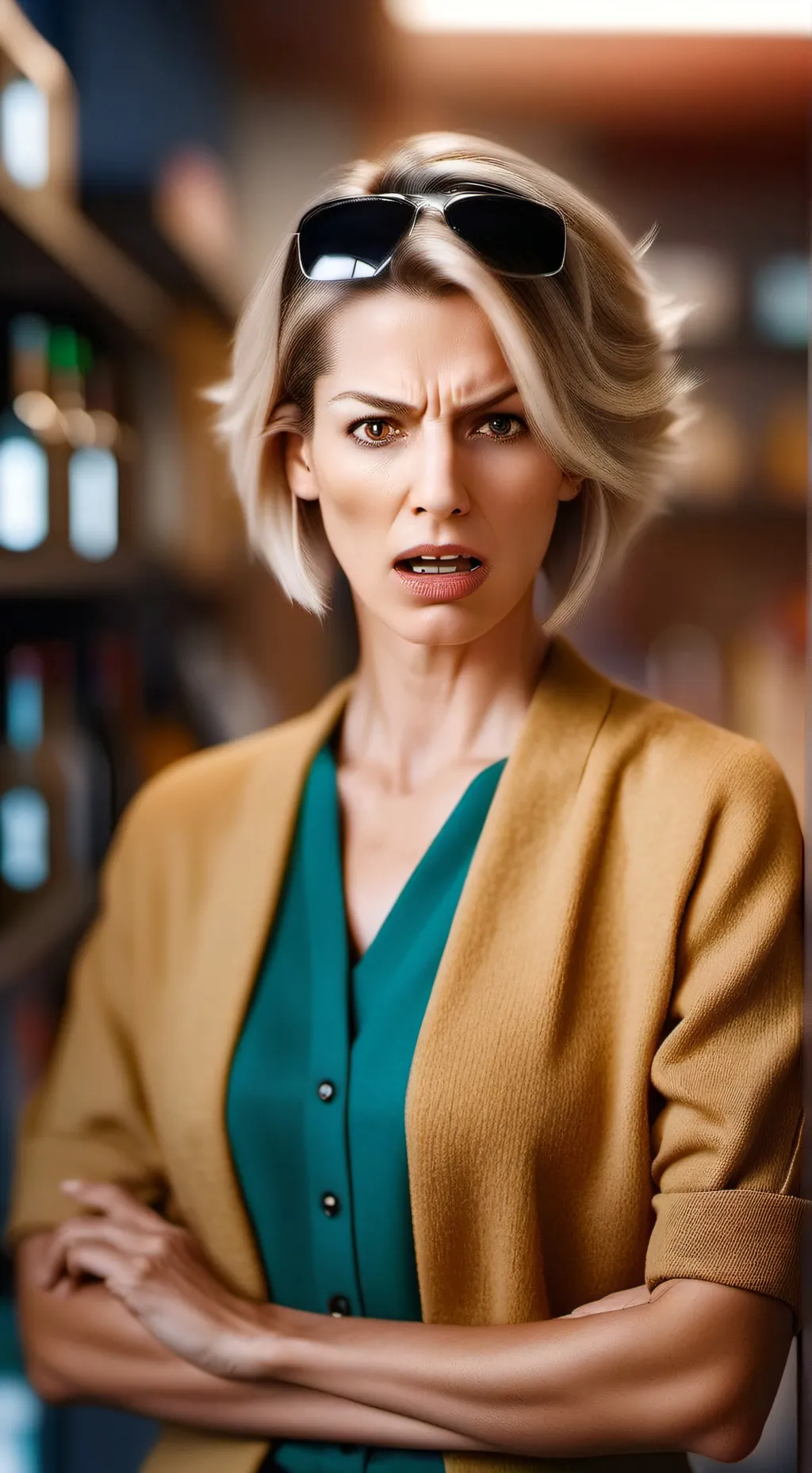 ai character: Karen  background