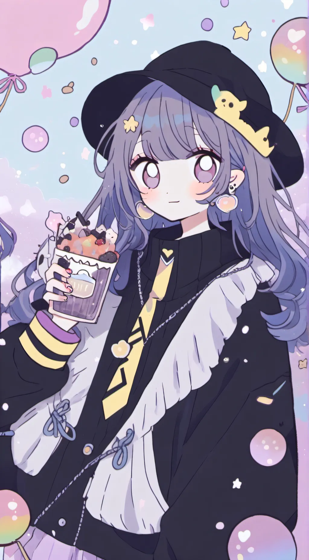 ai character: Mia and Zoey  background