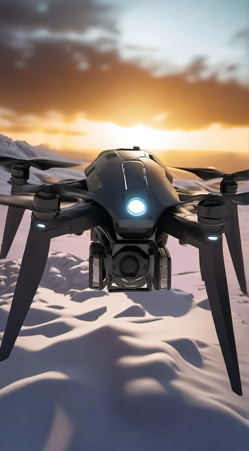 ai character: murder drones  background