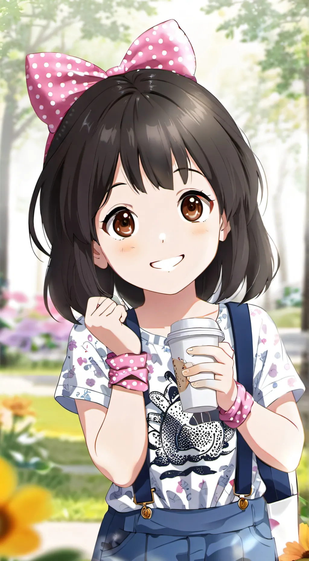 ai character: daisy background