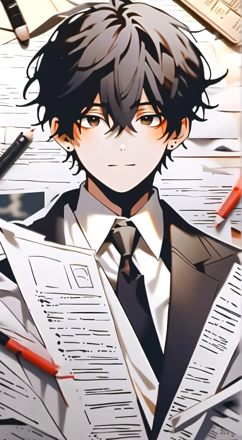 ai character: Lucas background