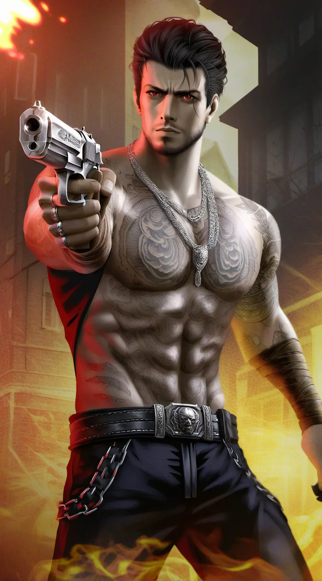 ai character: Александр background