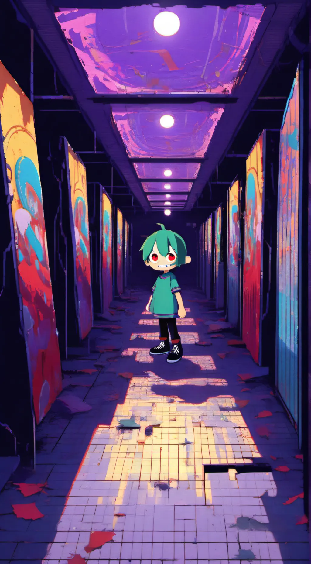 ai character: TemW Flips background