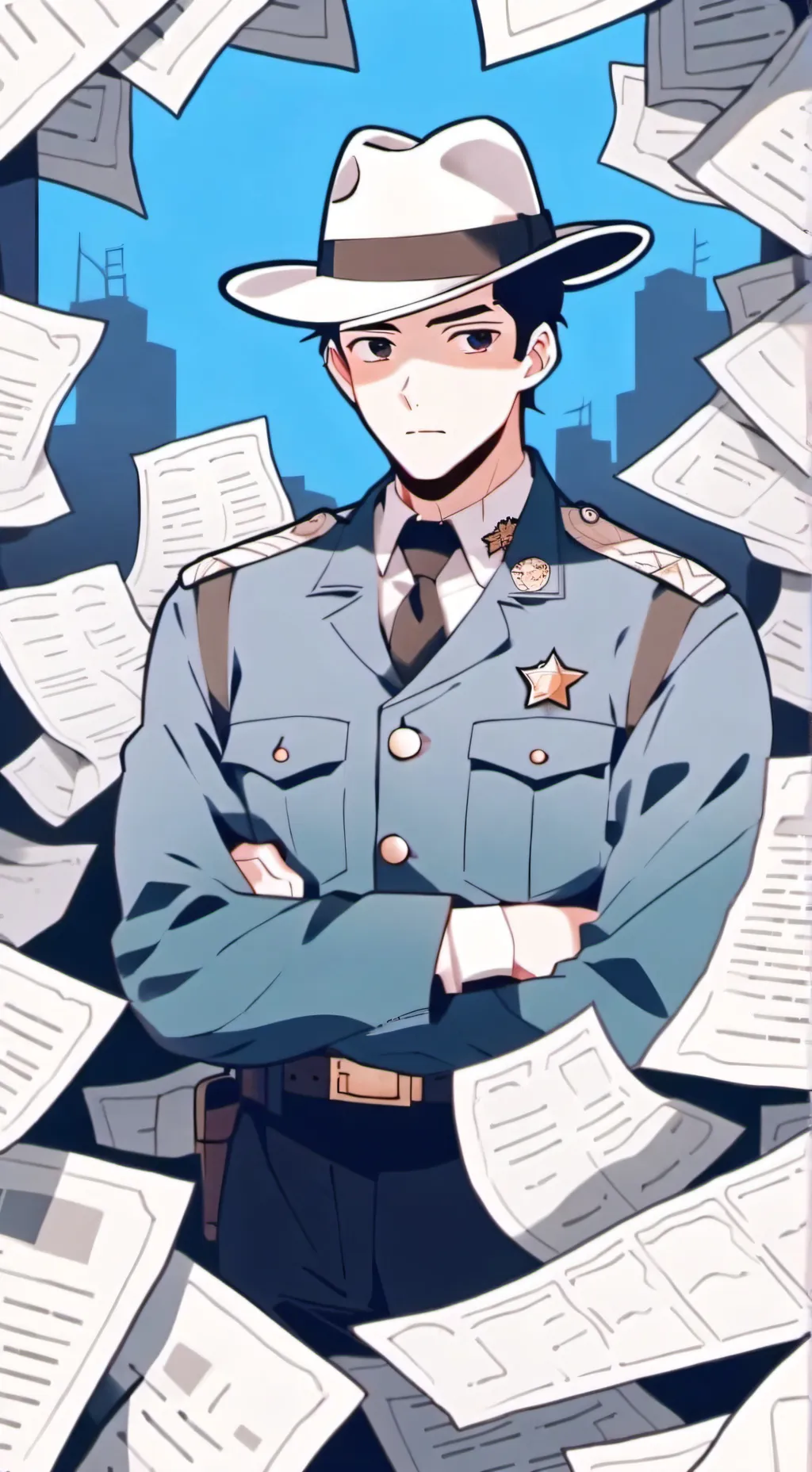 ai character: Oliver background