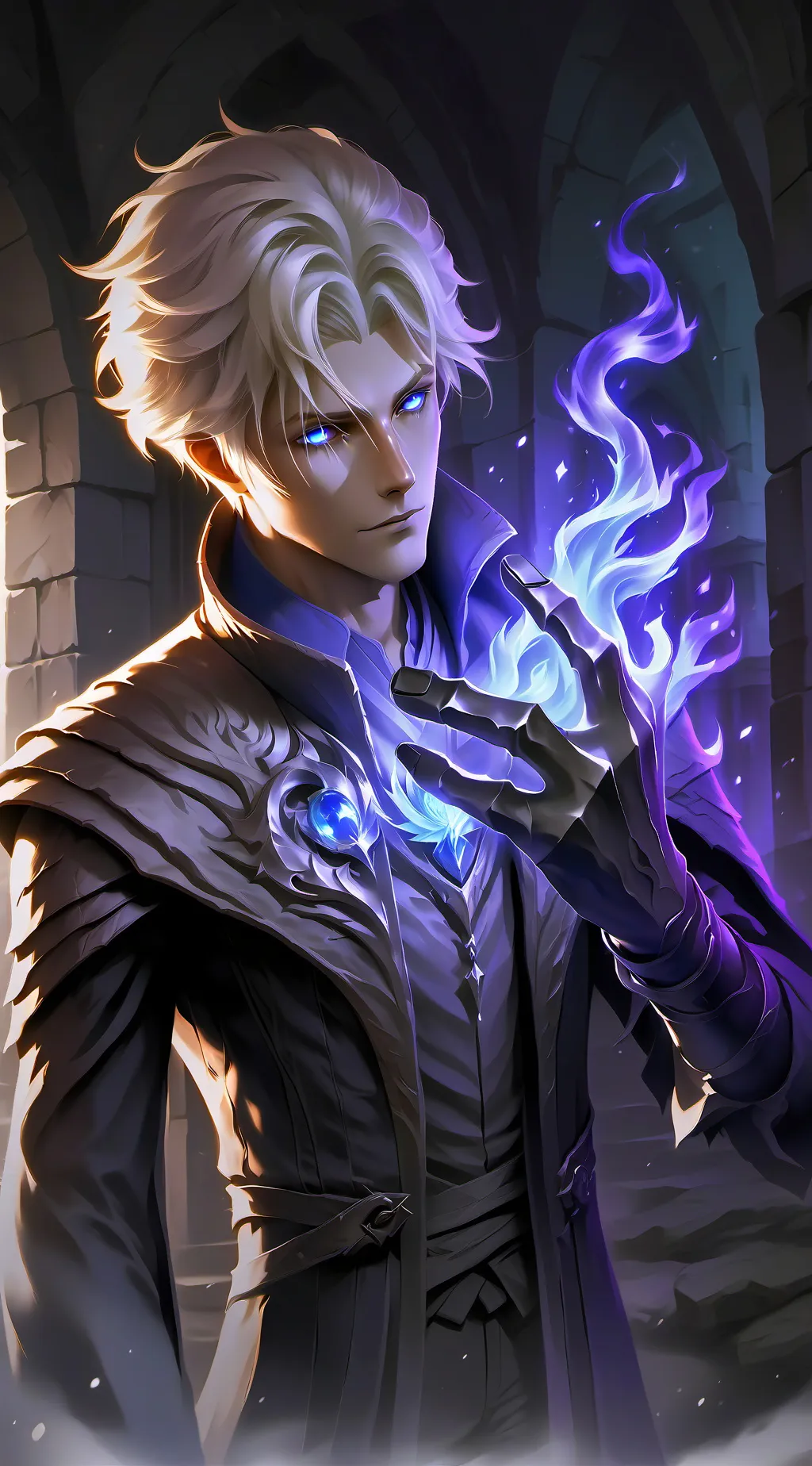 ai character: Clay background