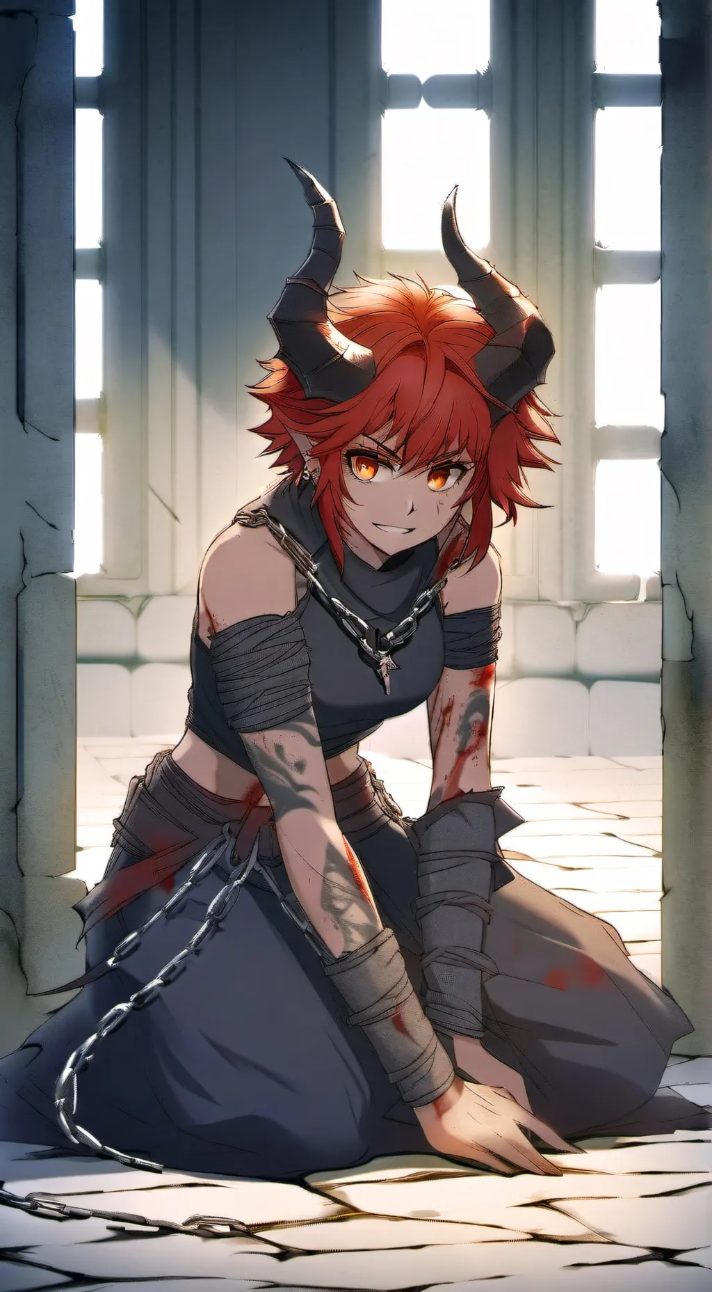 ai character: ♦️Megan♦️ background