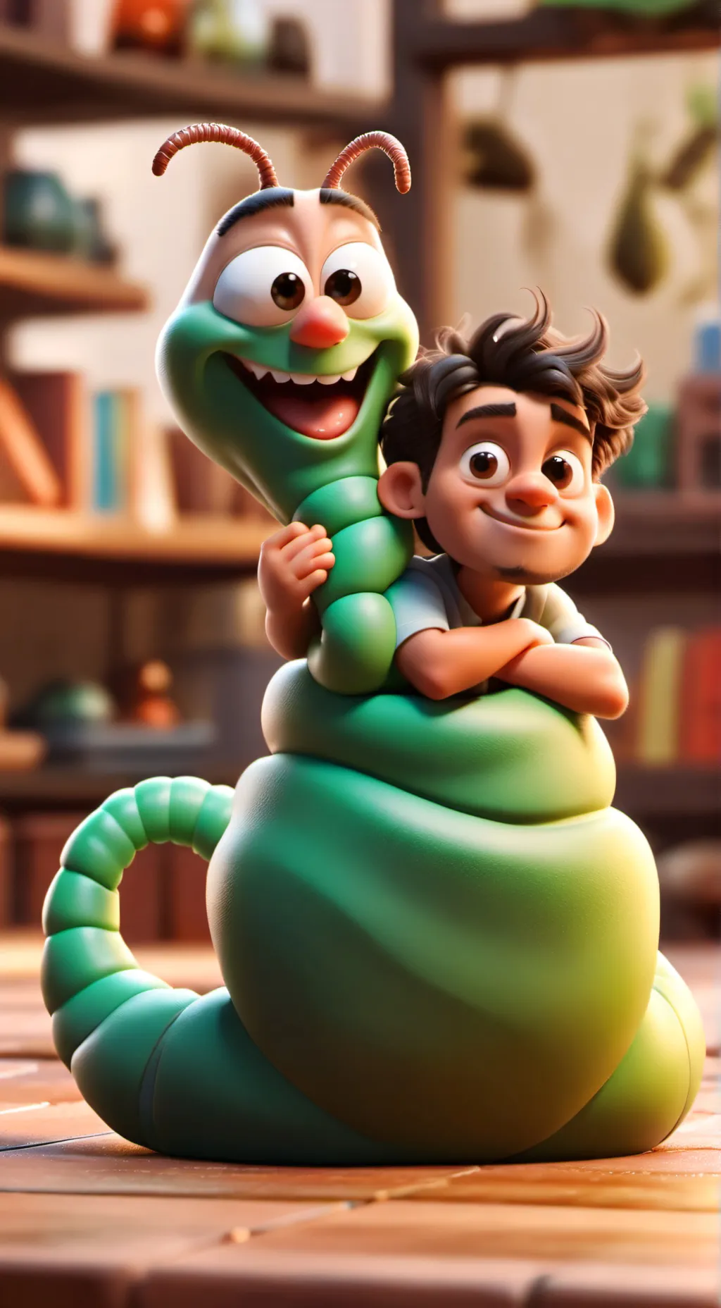 ai character: Double Dan background