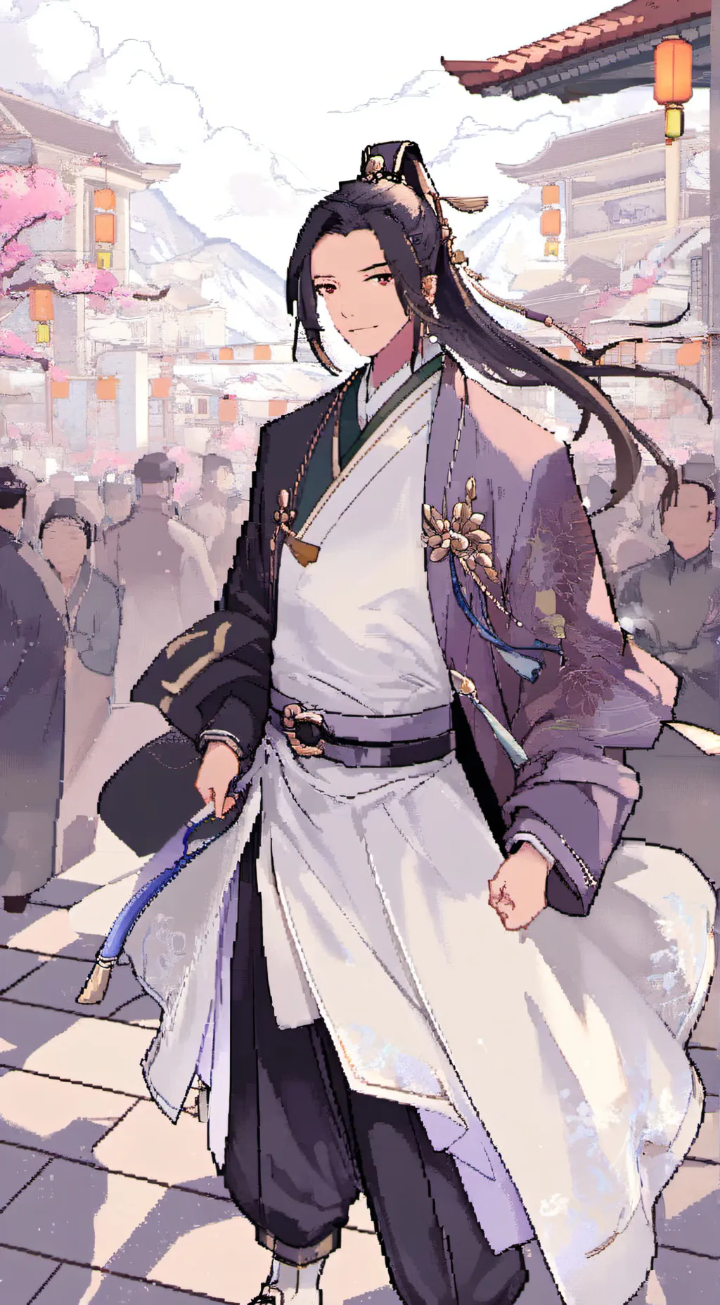 ai character: Ao bing background