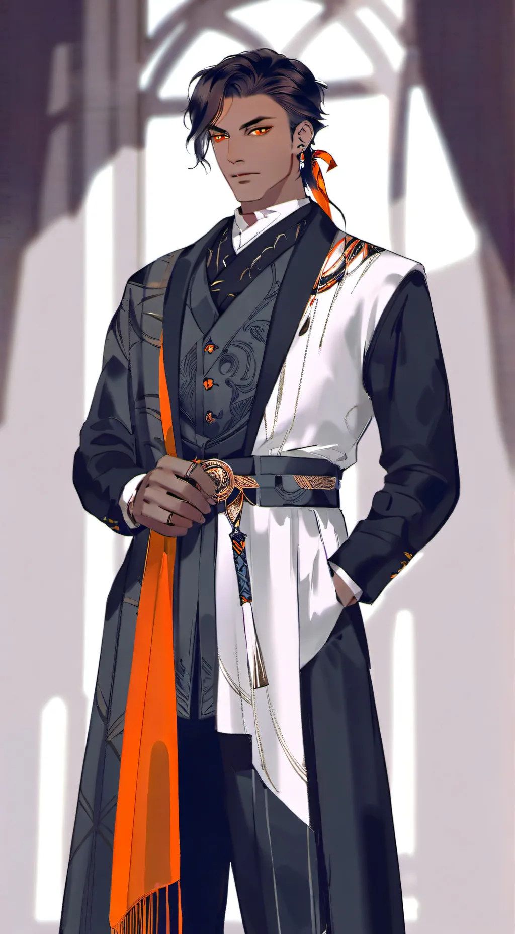 ai character: Cyrus Anzai  background