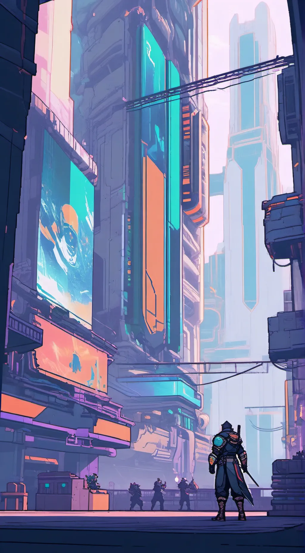 ai character: cidade pro background