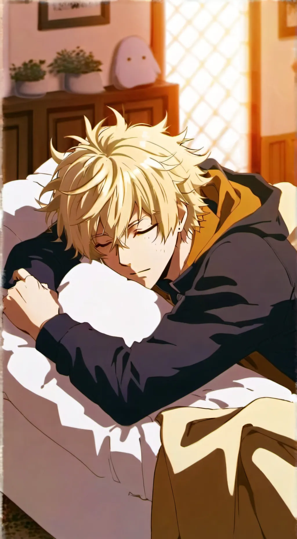 ai character: bakugou  background