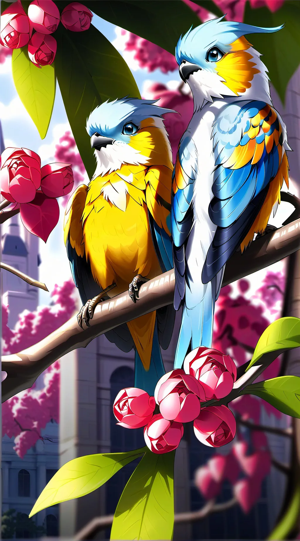 ai character: ☄️Takime Acdemy ☄️ background