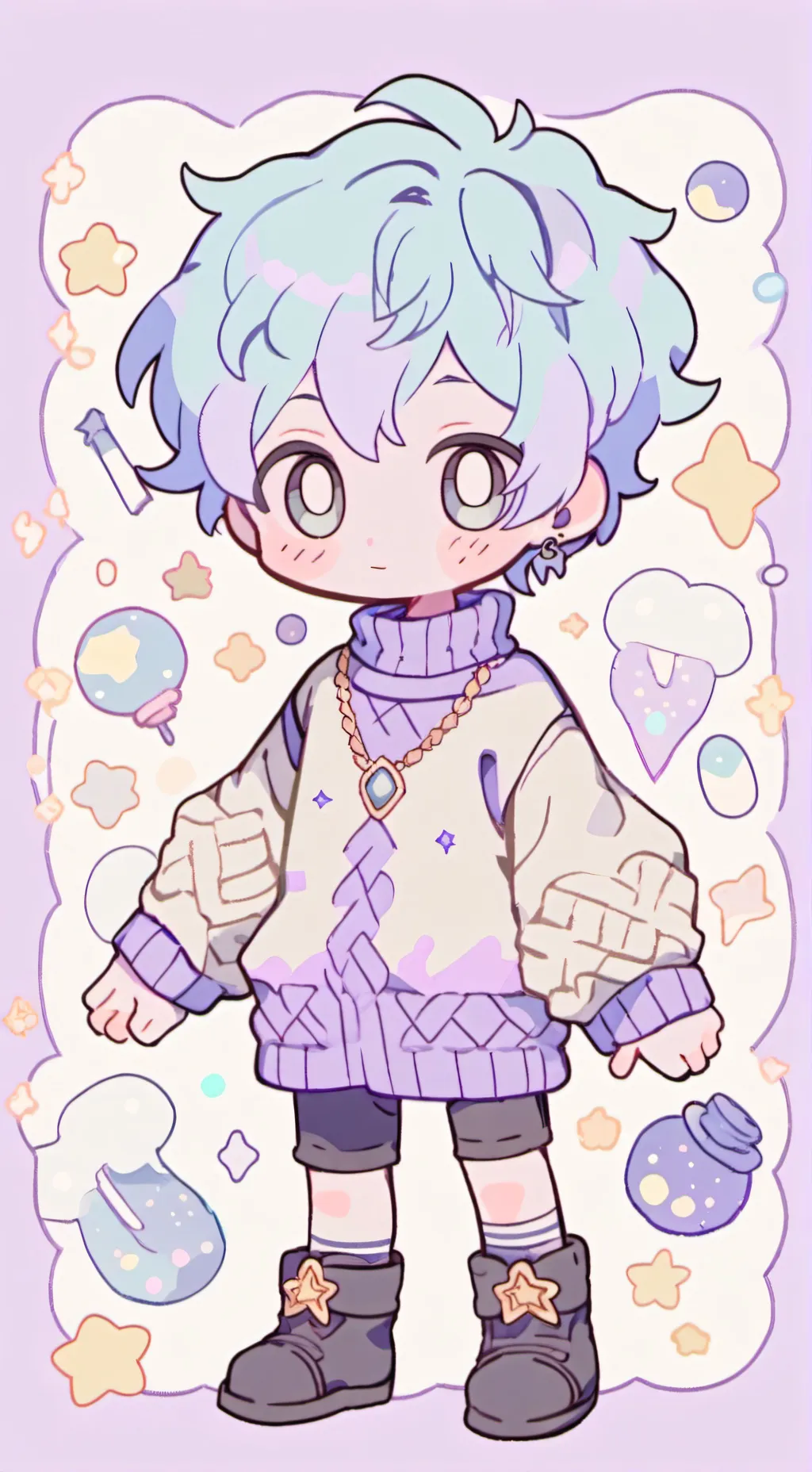 ai character: Derek background