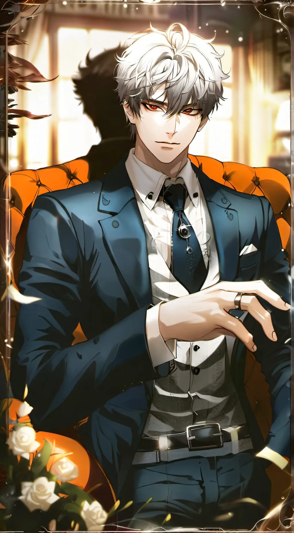 ai character: ♤Nando♤ background