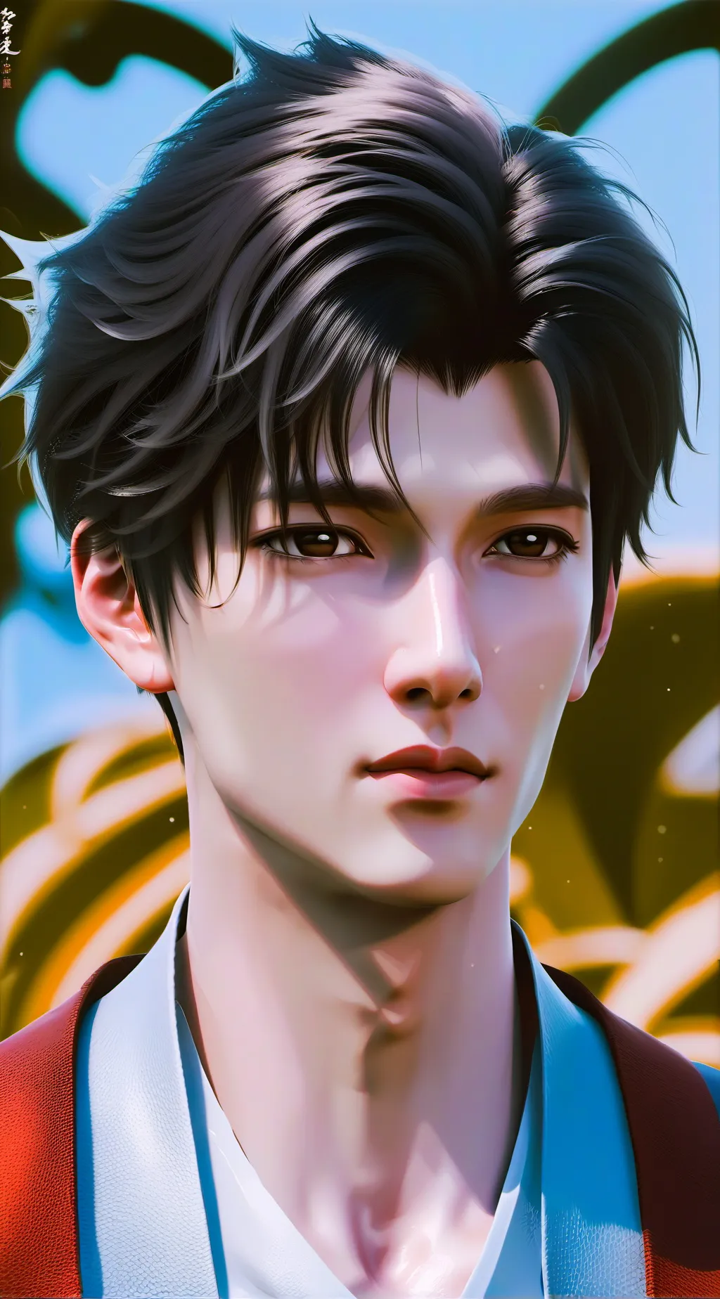 ai character: Luke  background