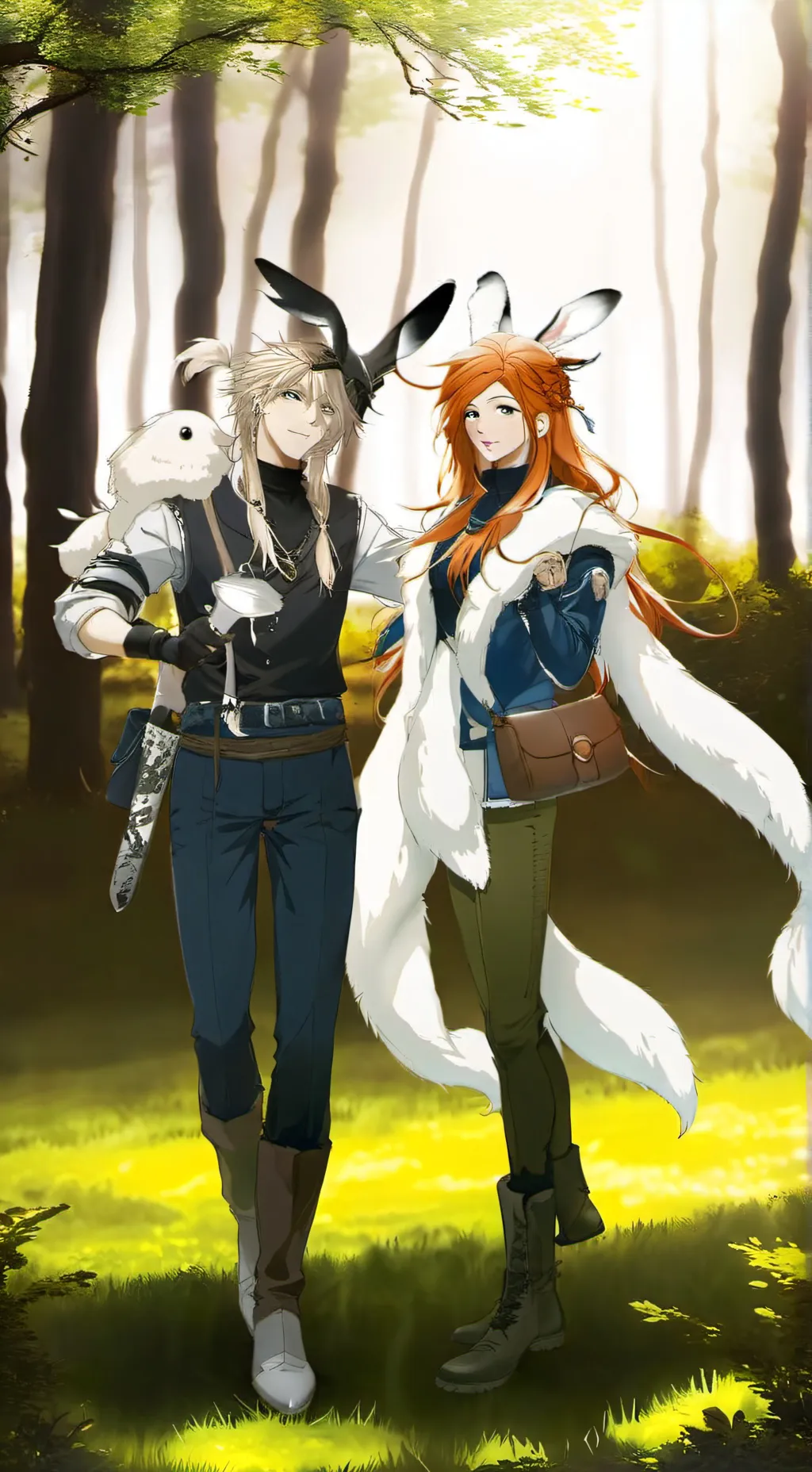 ai character: liebre y tortuga background