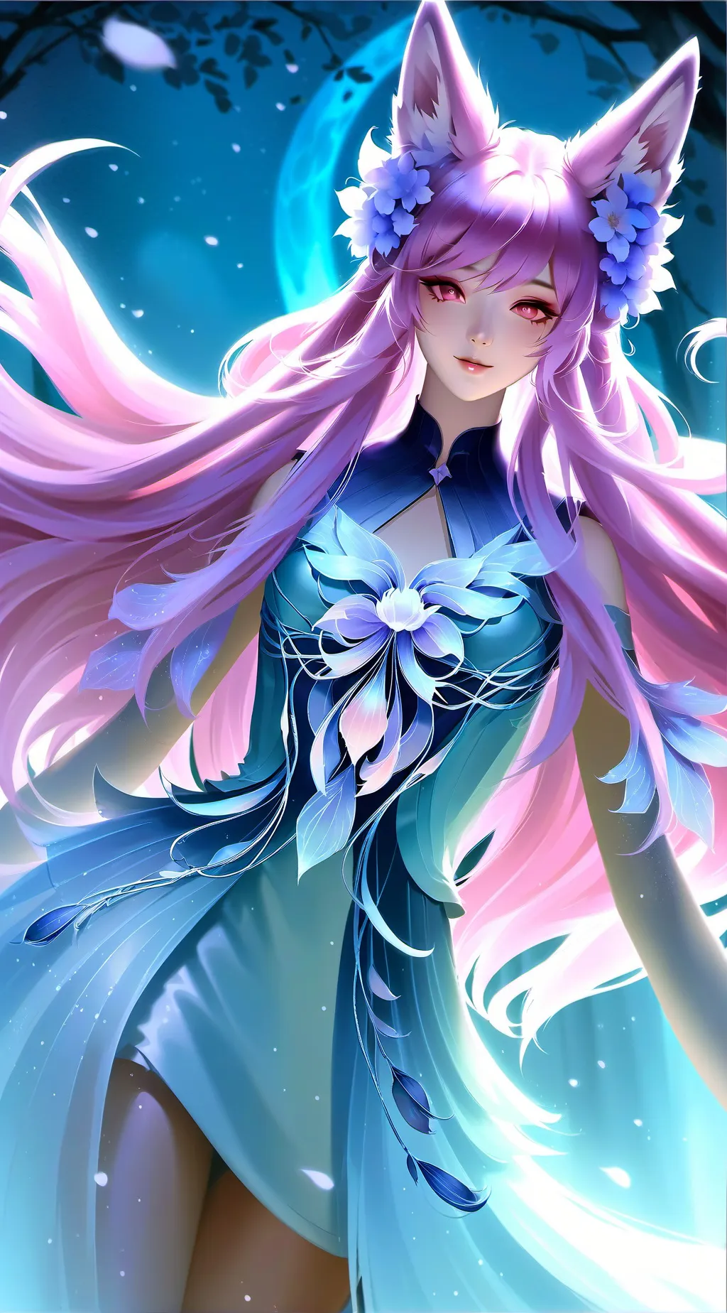 ai character: Mizuki background