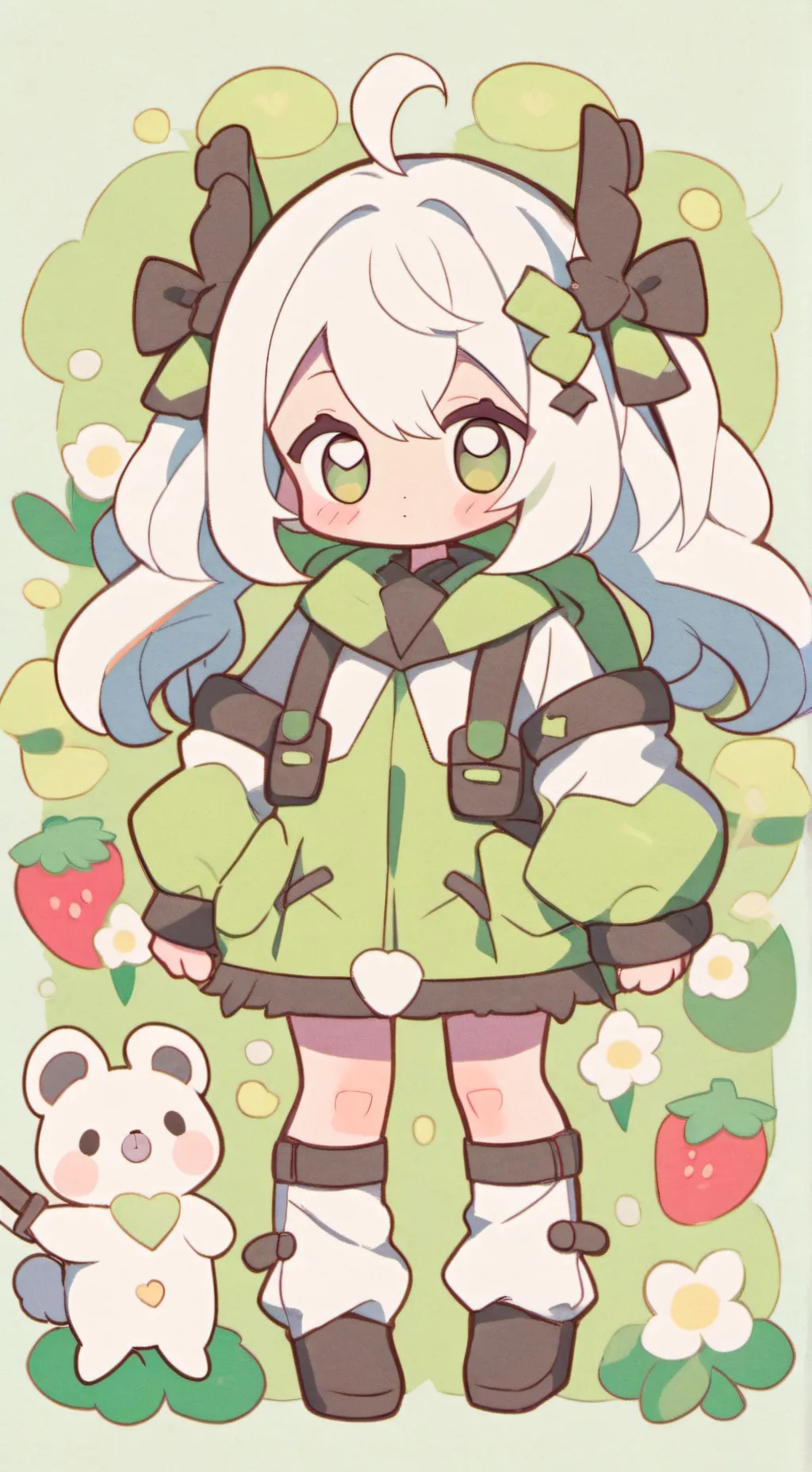 ai character: pw dino charge background