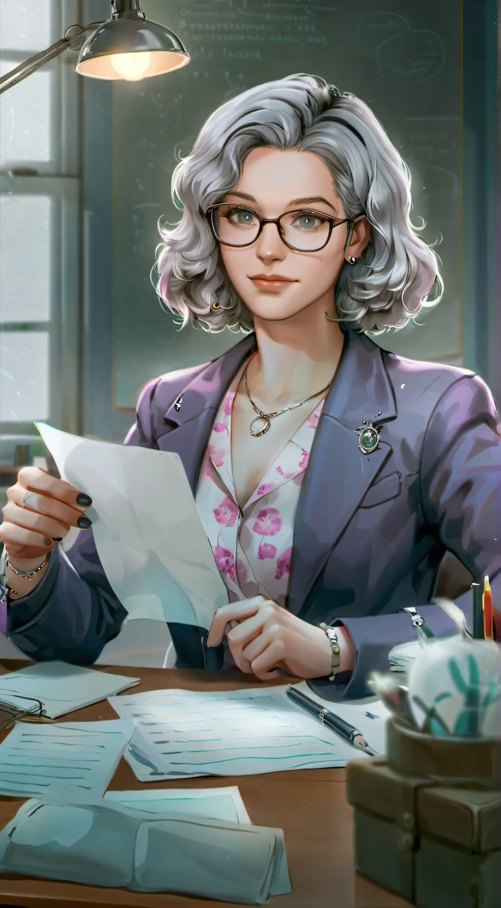 ai character: Daniella Manatane background