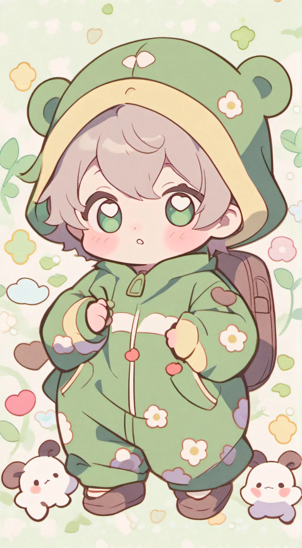 ai character: Baby Rose background