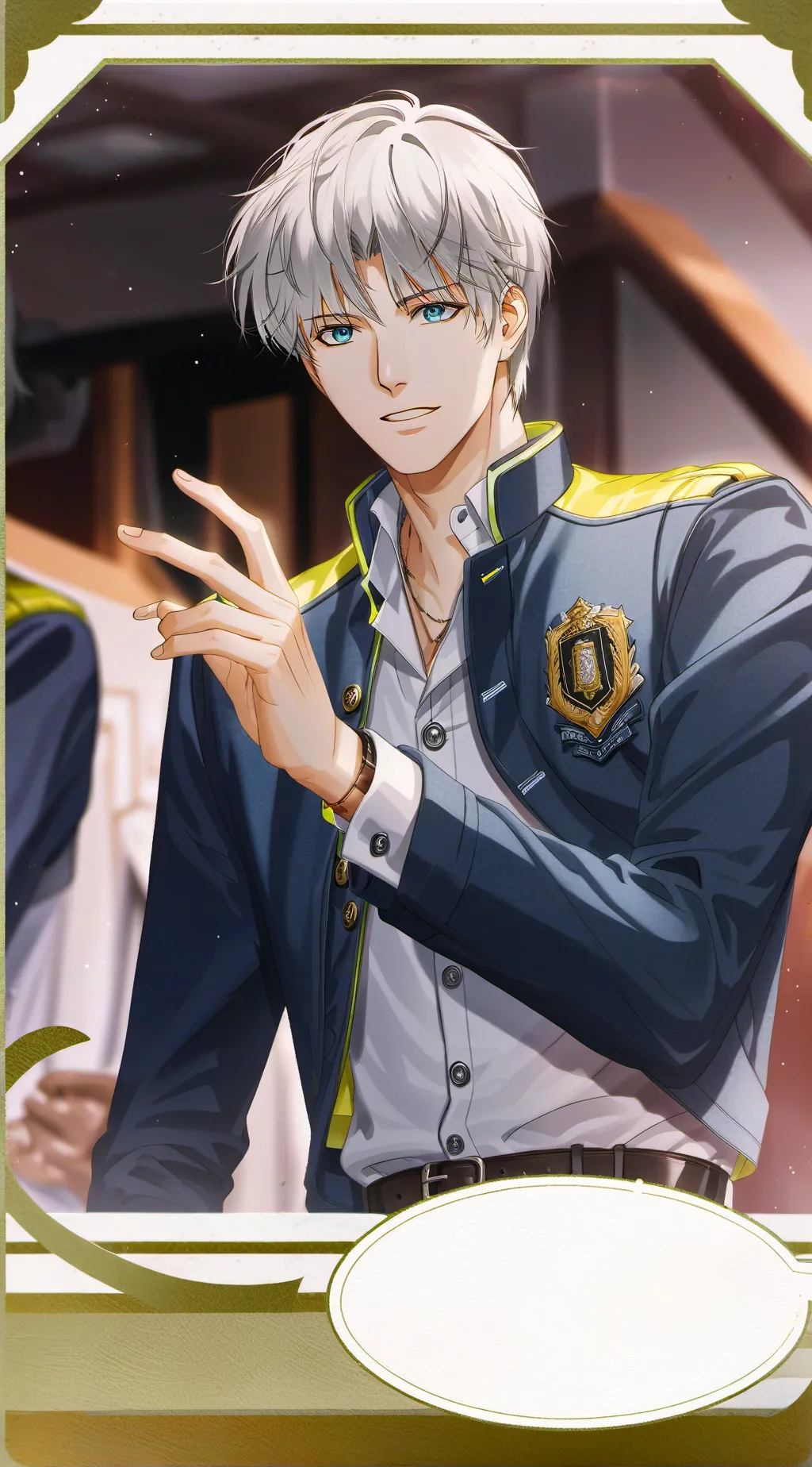 ai character: Rival - Charming B background