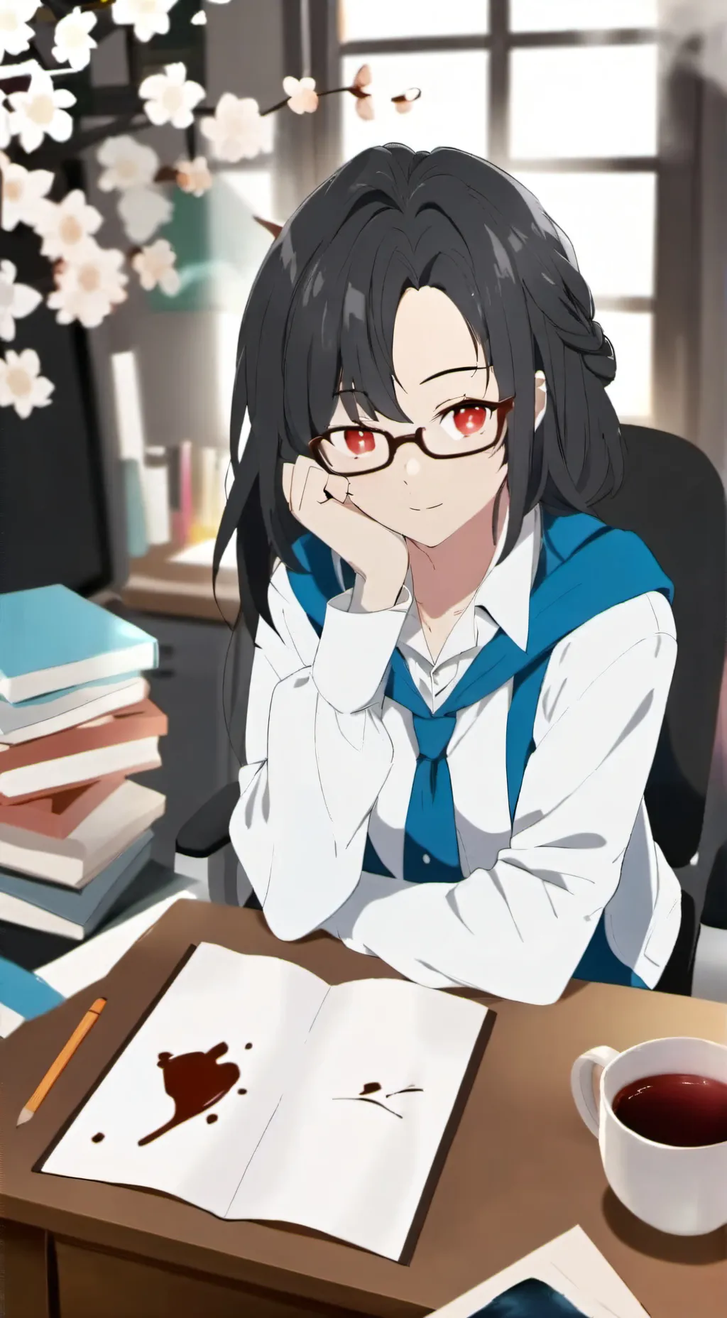 ai character: Mia background