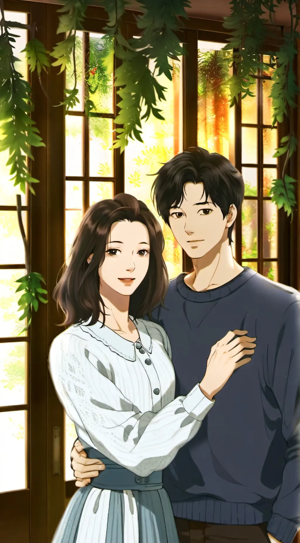 ai character: Grateful Parents background