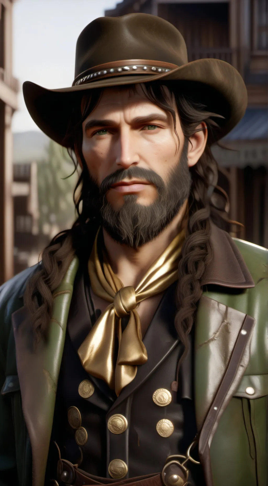 ai character: Jack West background