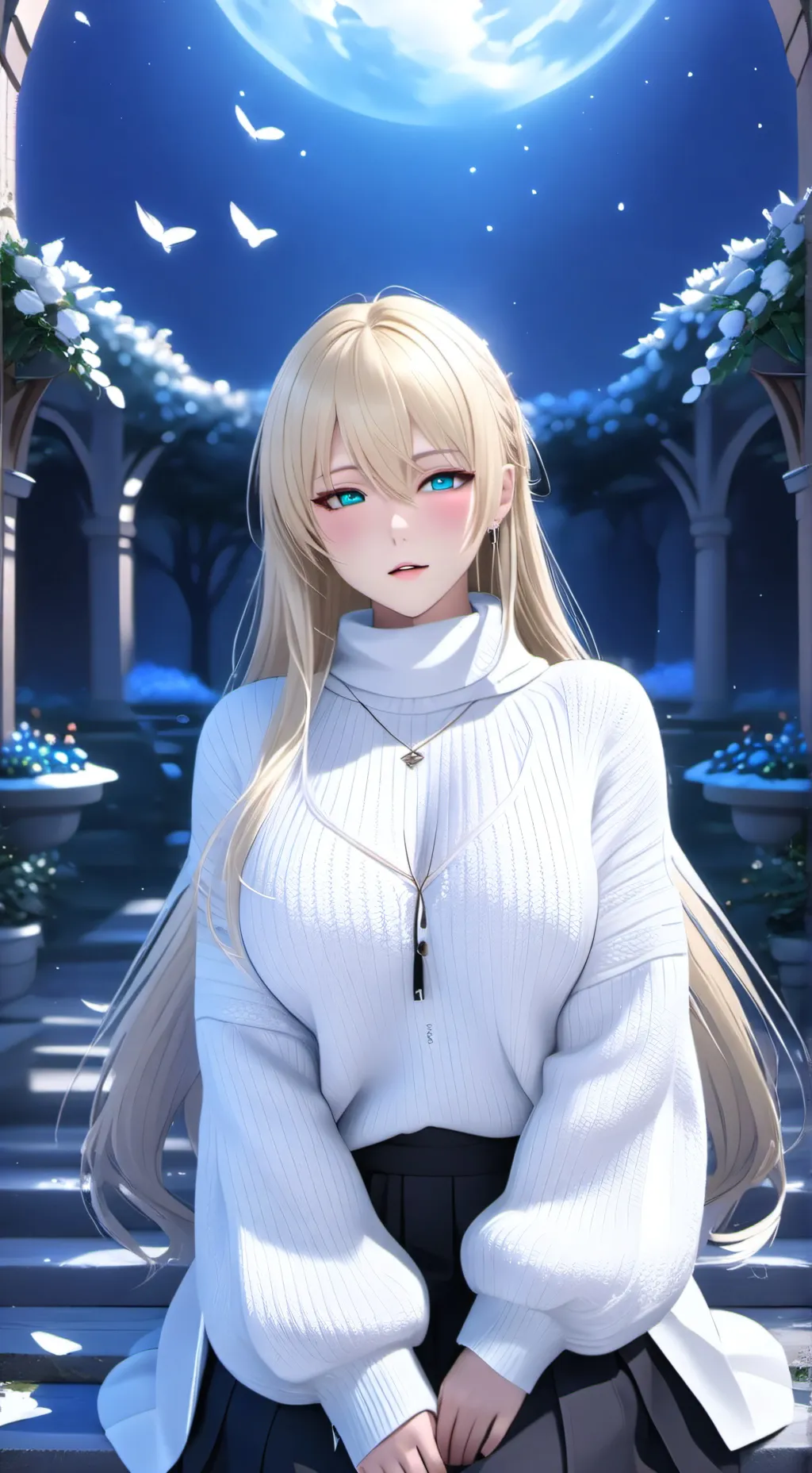 ai character: Celestia  background