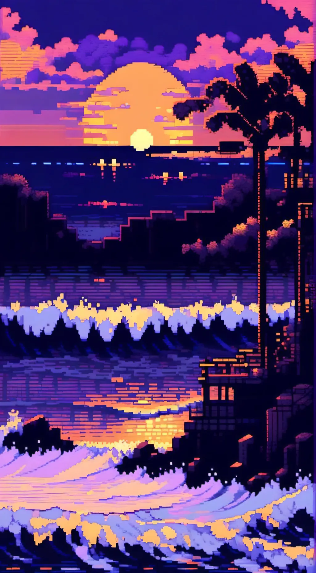 ai character: MHA Beach <3 background