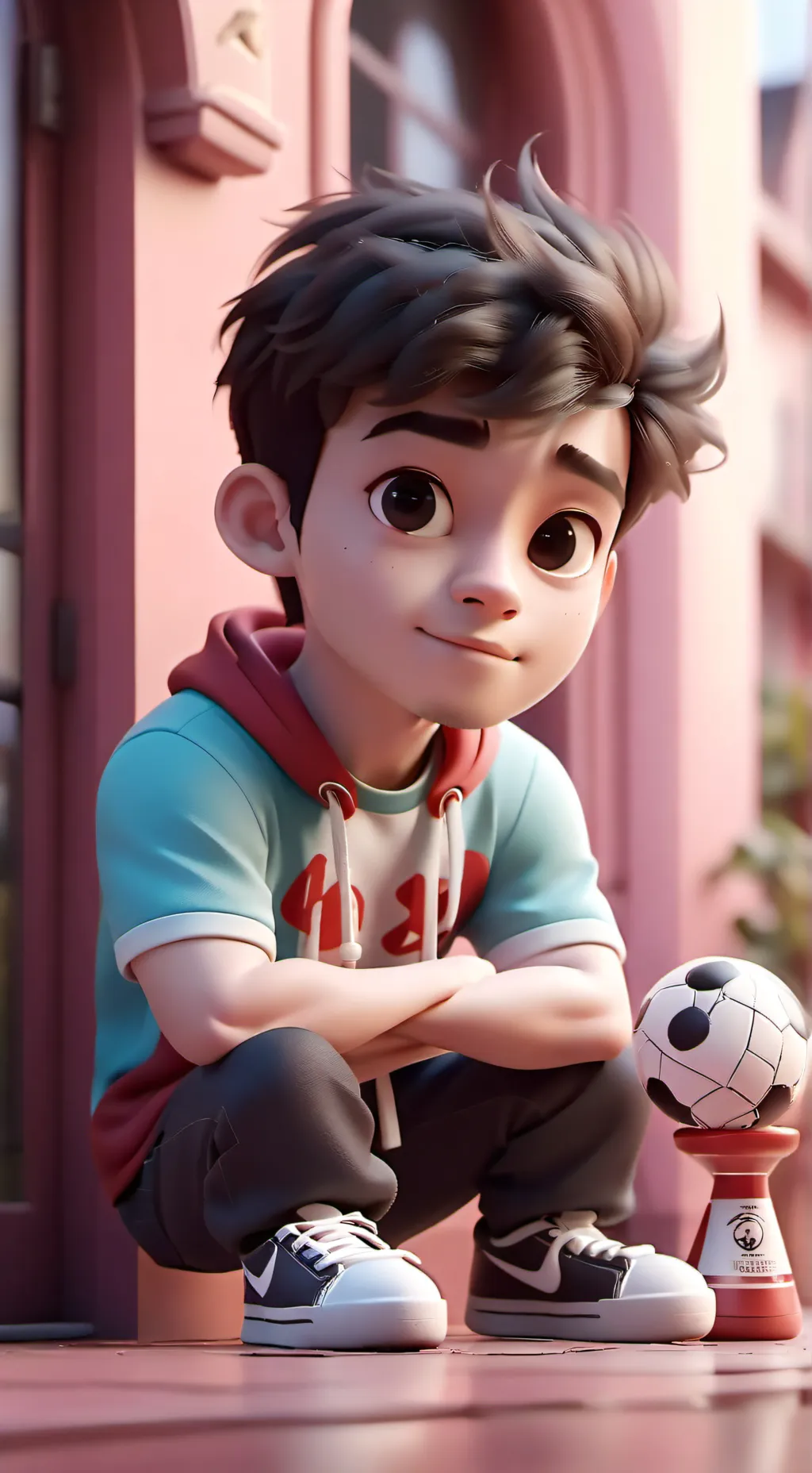 ai character: Sports background