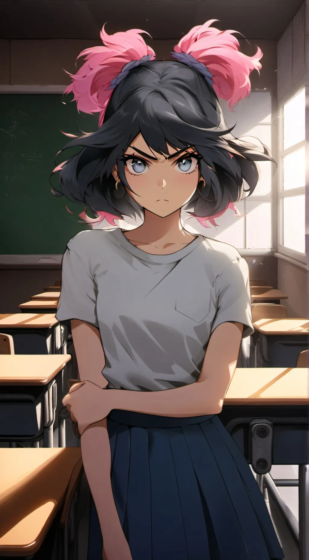 ai character: Tiffany background