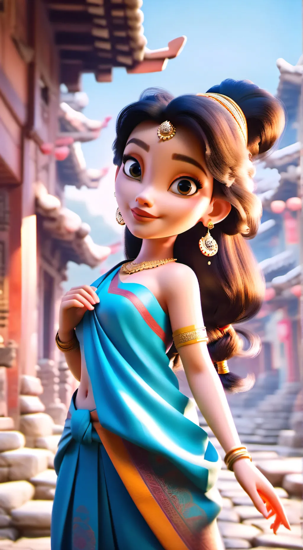 ai character: nepal background