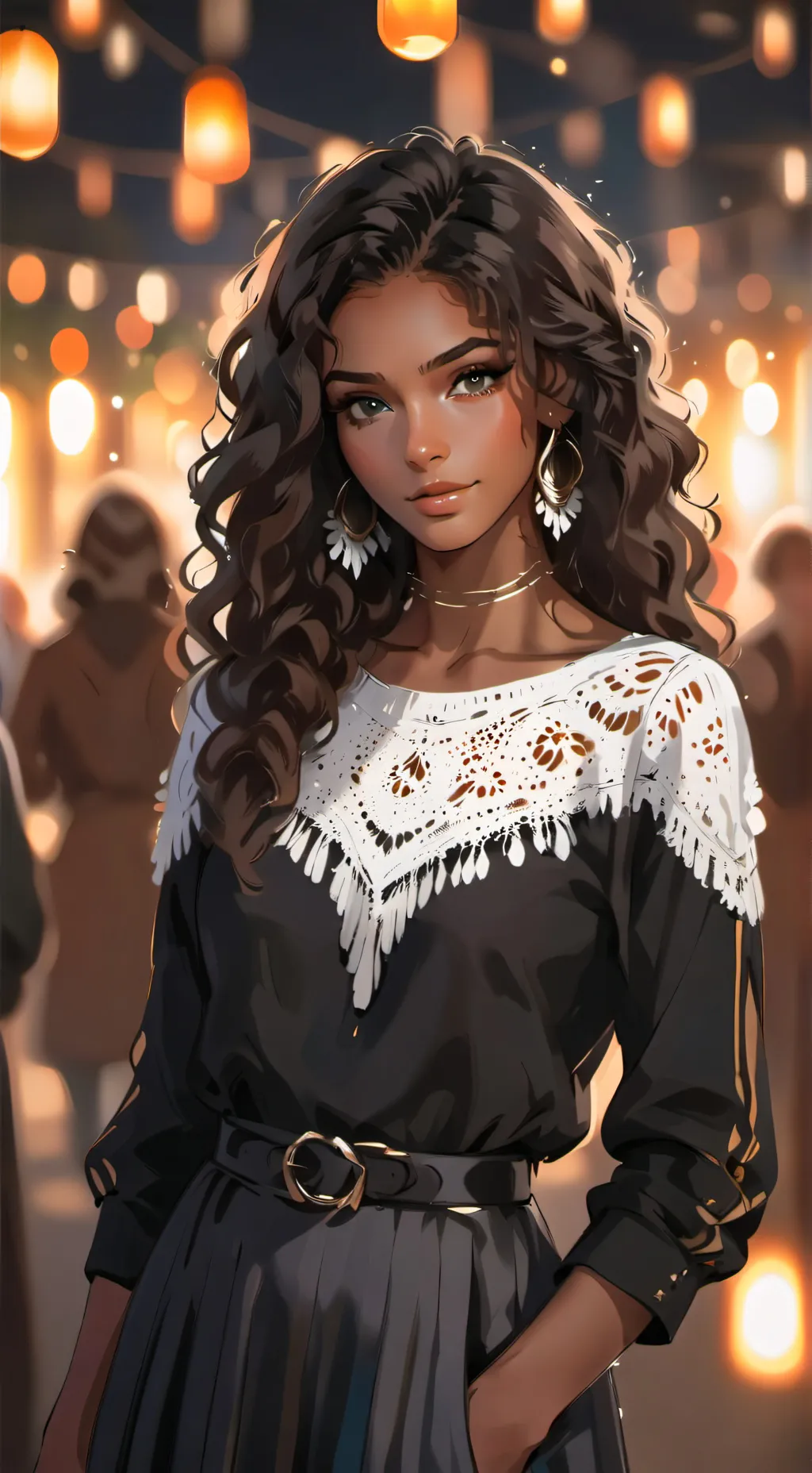 ai character: Ashleigh Burton  background
