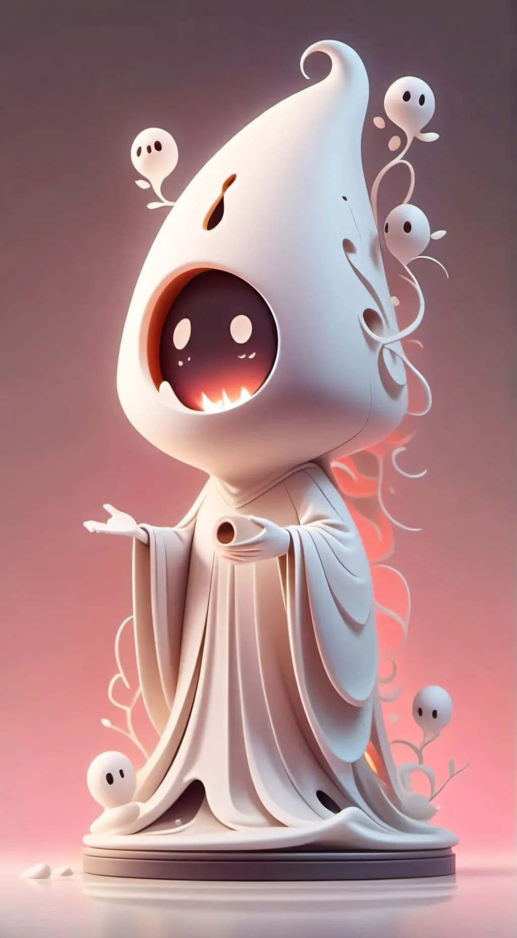 ai character: making a video  background