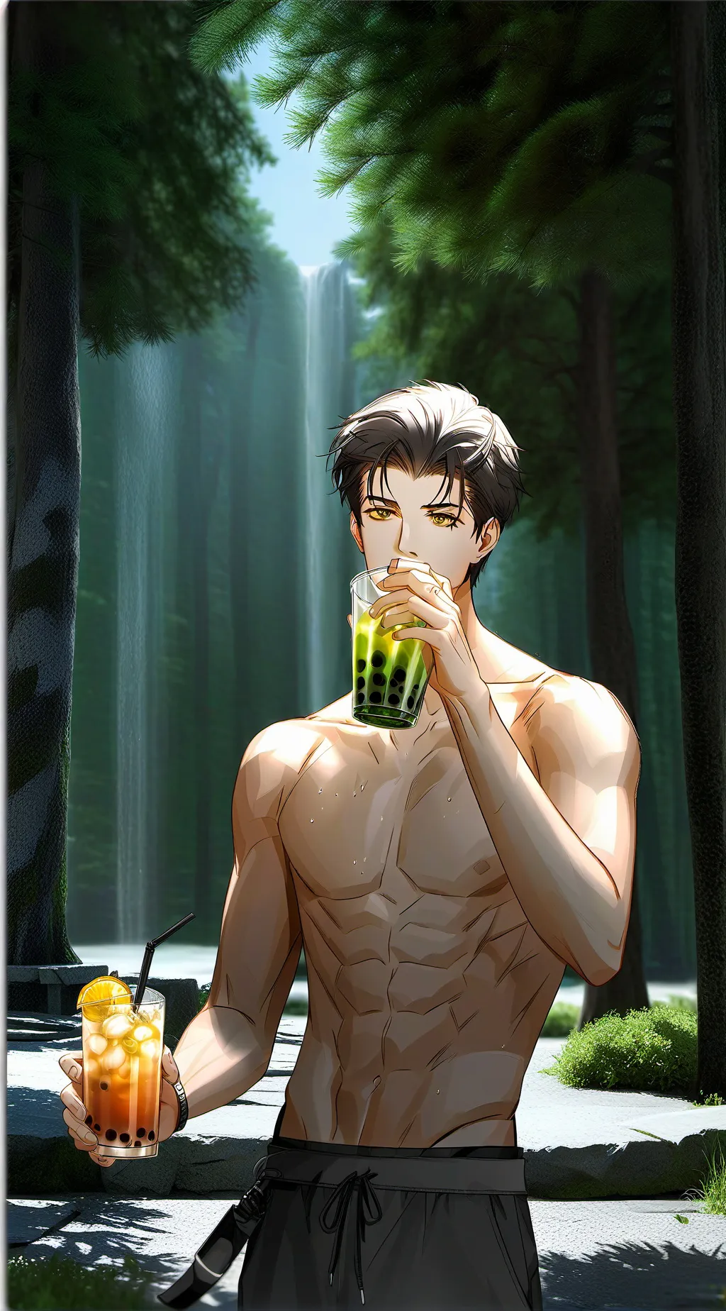 ai character: JAY background