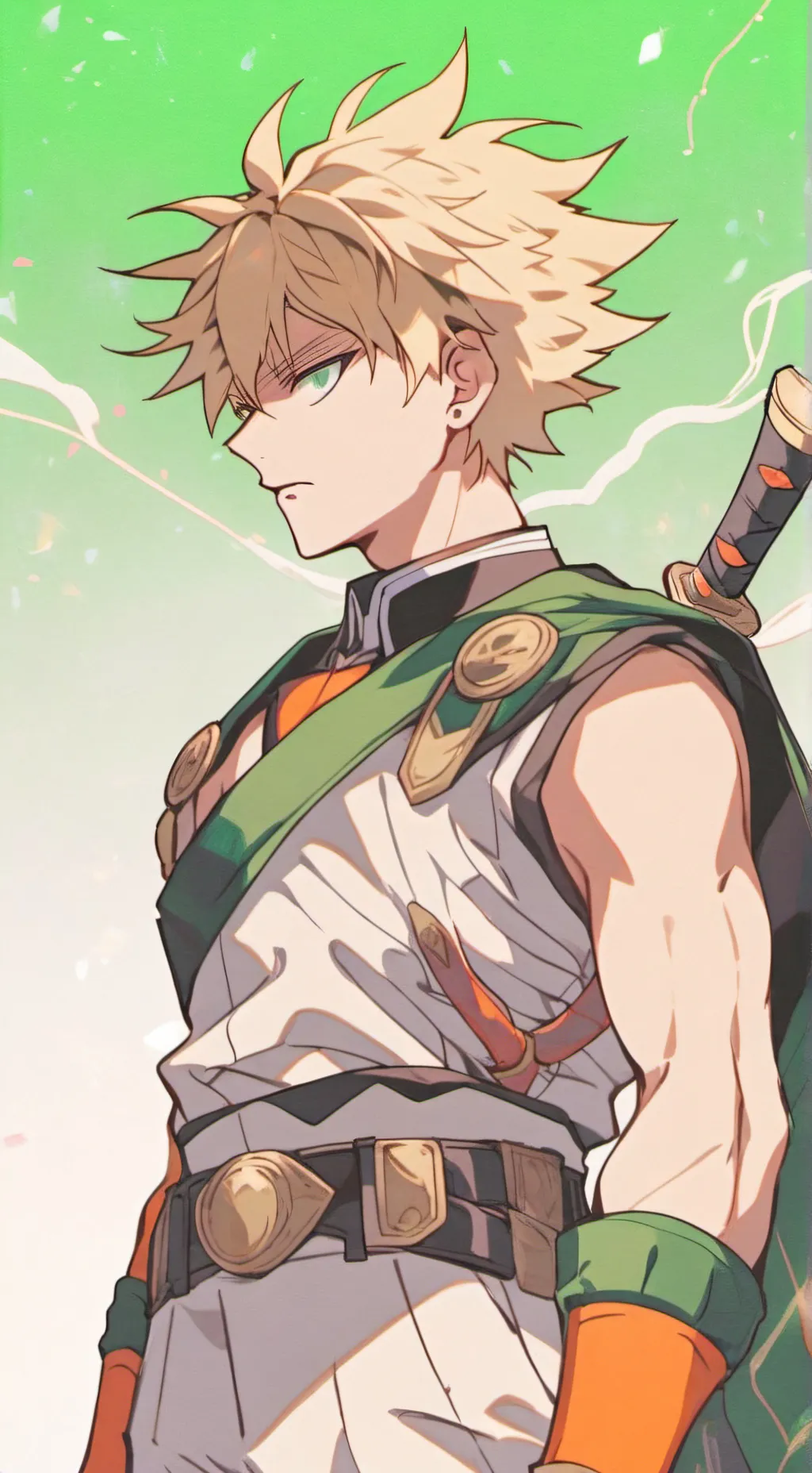 ai character: Rayo background